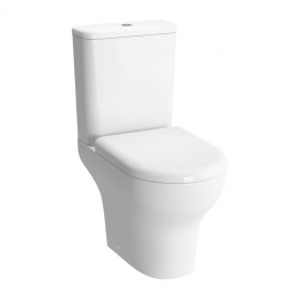 Унитаз-компакт безободковый (сиденье микролифт) VITRA ZENTRUM 63x38x83 см, арт: 9824B003-7207