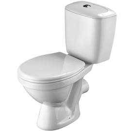 Унитаз-компакт (полипропилен ) SANTEK ПАЛЛАДА 66x37x76 см, арт: 1.WH30.2.371