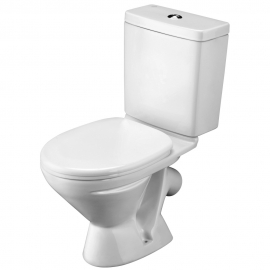 Унитаз-компакт (полипропилен) SANTEK ЛИГА 65x34x76 см, арт: 1.WH30.2.197
