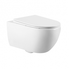 Унитаз подвесной безободковый CHARUS SKANDENBORG 56x37x36 см, арт: EWC700-125W