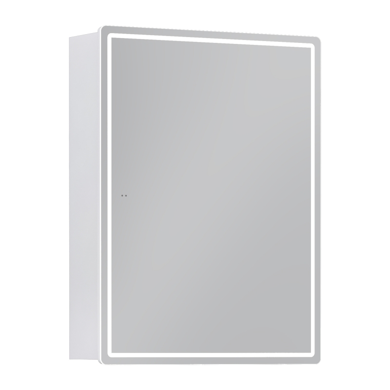Зеркальный шкаф с подсветкой Vigo Geometry 60х17х80 см, арт: zsh.GEO.60.El