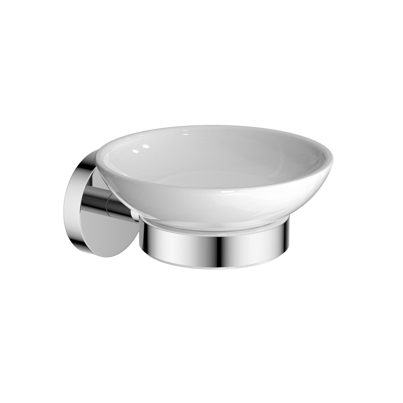 Мыльница с держателем Акватек БЕТТА 11x13x7 см, арт: AQ4603CR