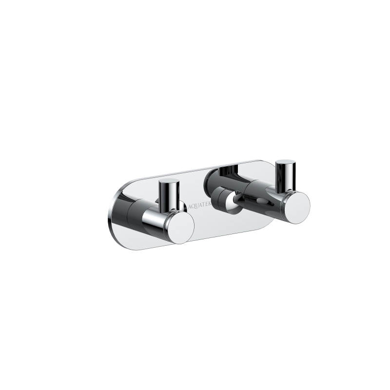 Крючок двойной Акватек ЕВРОПА 11x4x4 см, арт: AQ4102CR