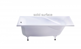 Ванна литьевой мрамор SOLID Astra-Form ВЕГА ЛЮКС 180x80x67 см, арт: 01010070