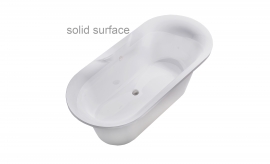 Ванна литьевой мрамор SOLID Astra-Form МОНАКО 175x81x61 см, арт: 01010078