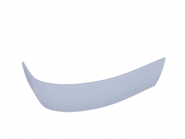 Экран фронтальный к ванне 150 левая Aquatek ДИВА 209x3x58 см, арт: EKR-F0000077