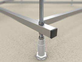 Сборный каркас к ванне /175 (шпильки) Aquatek МИЯ 170x70 см, арт: KAR-0000022