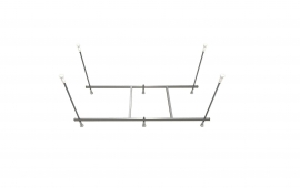 Сборный каркас к ванне Лугано 170/Либерти 170 (шпильки) Aquatek 166x58x54 см, арт: KAR-0000058