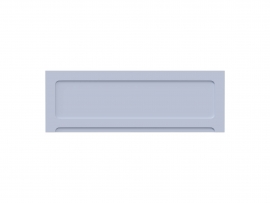 Экран фронтальный к ванне Aquatek МИЯ 130x3 см, арт: EKR-F0000084