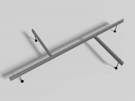 Опорная конструкция (ножки) к ванне 150 правая Aquatek ДИВА 165x92 см, арт: KAR-0000044