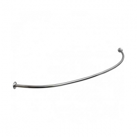 Карниз для ванны дуга Aquatek ДИВА 150x90 см, арт: KARN-0000034