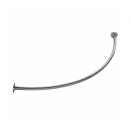 Карниз для ванны дуга Aquatek ЭПСИЛОН / ЮПИТЕР 150x150 см, арт: KARN-0000025