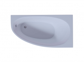Ванна акриловая правая без каркаса и экрана Aquatek ДИВА 160x90x63 см, арт: DIV160-0000002