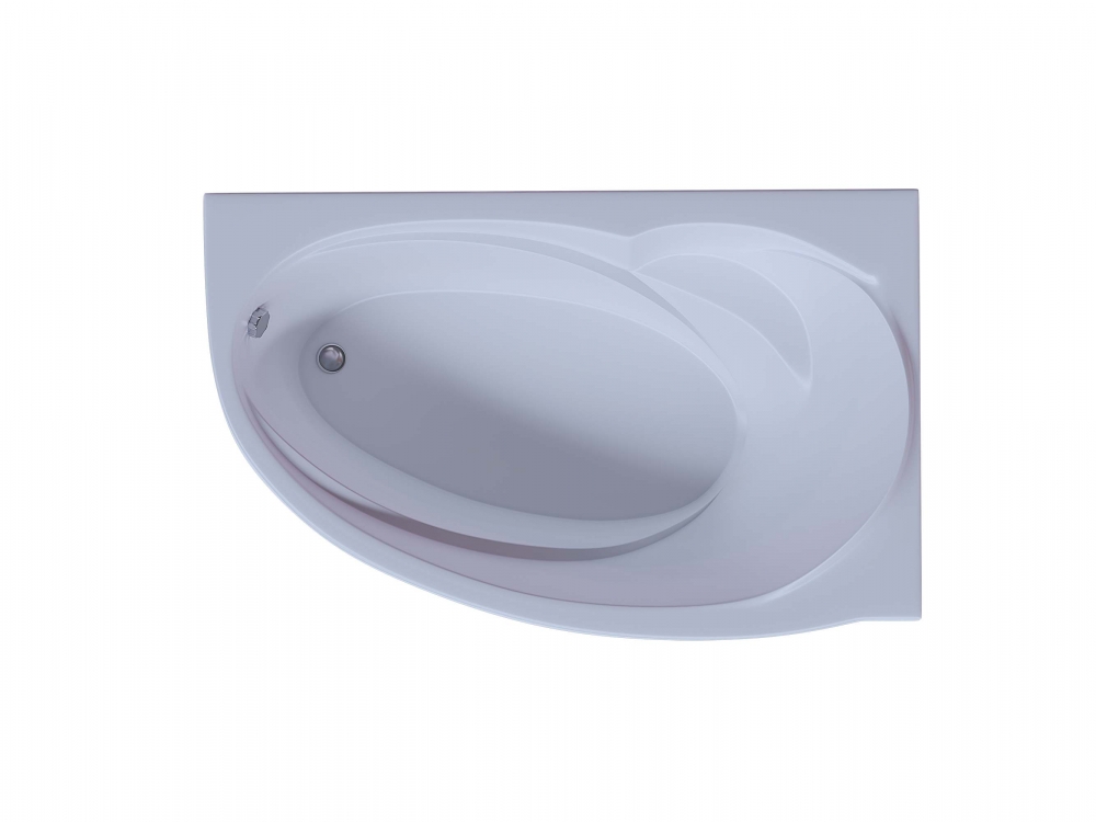 Ванна акриловая правая с каркасом и экраном Aquatek БЕТТА 170x97x67 см, арт: BET170-0000100