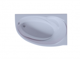 Ванна акриловая правая с каркасом и экраном Aquatek БЕТТА 170x97x67 см, арт: BET170-0000100