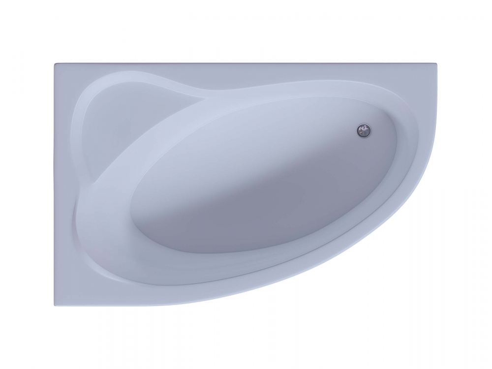 Ванна акриловая левая без каркаса и экрана Aquatek ФИДЖИ 170x110x62 см, арт: FID170-0000001