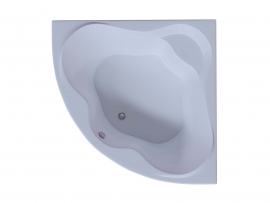 Ванна акриловая с каркасом и экраном Aquatek ГАЛАТЕЯ 135x135x67 см, арт: GAL135-0000022