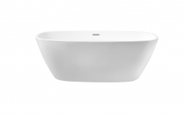 Ванна акриловая отдельностоящая Aquatek ТЕРА 170x78x59 см, арт: AQ-128778WT