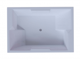 Ванна акриловая с каркасом и экраном Aquatek ДОРАДО 190x130x68 см, арт: DOR190-0000002