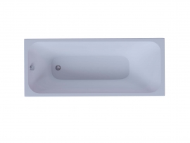 Ванна акриловая Aquatek МИЯ 165x70x62 см, арт: MIY165-0000001 + EKR-F0000066 + кар + слив