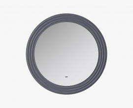 Зеркало (цвет Графит) EQUIL Mirage 80x3x80 см, арт: zkMIRAGE.D800