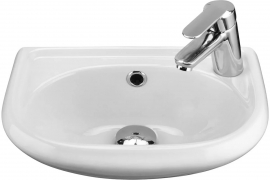 Раковина с отверстием справа SANTEK Бриз 40x27x16 см, арт: 1.wh11.0.445