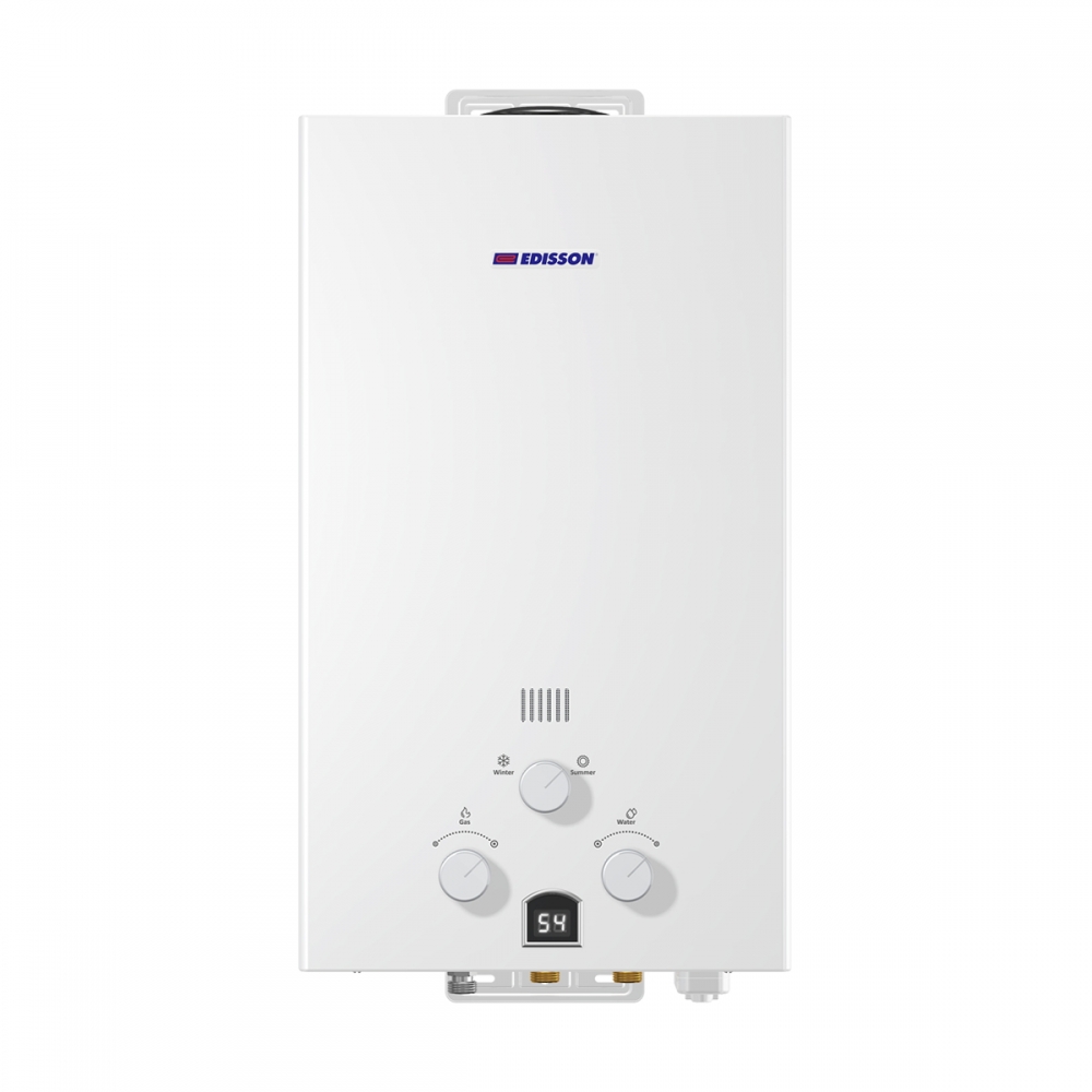 Газовый водонагреватель проточный (колонка) E 20 D Термекс EDISSON 34x14x59 см, арт: ЭдЭБ01382