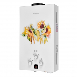 Газовая колонка 20 E GD (Подсолнухи) EDISSON ECO 34x14x59 см, арт: 361505